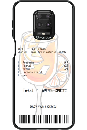 aperol spritz koktél - Xiaomi Redmi Note 9 Pro