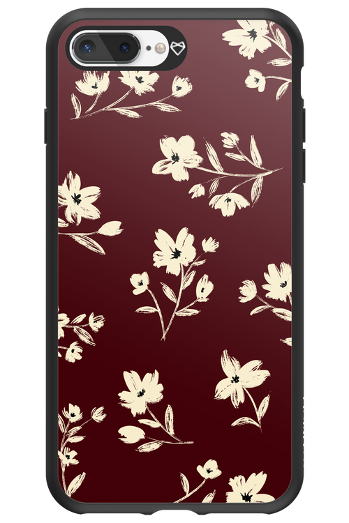Bloom of Burgundy - Apple iPhone 8 Plus