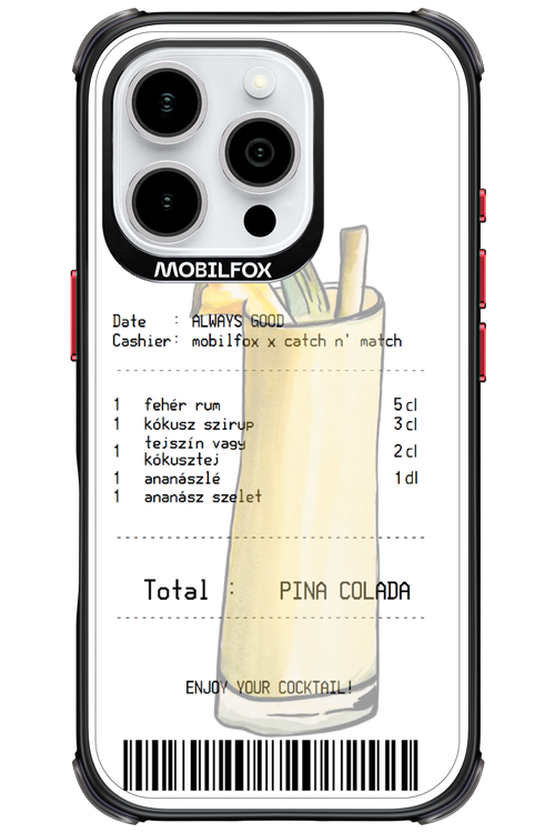 pina colada koktél - Apple iPhone 16 Pro