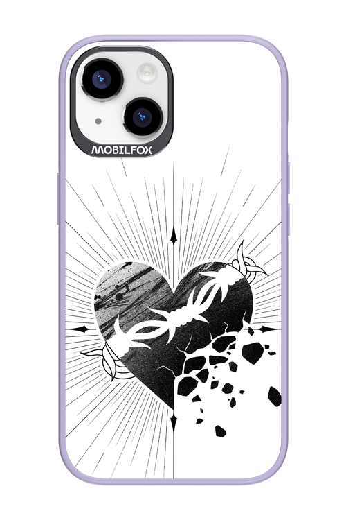 Fekete Szív - Apple iPhone 14