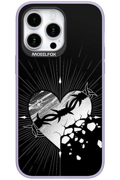 Fehér Szív - Apple iPhone 15 Pro Max