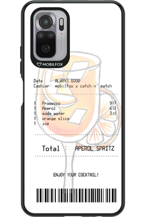 aperol spritz cocktail - Xiaomi Redmi Note 10