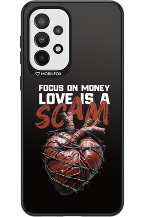 Focus on money, love is a scam - Samsung Galaxy A33