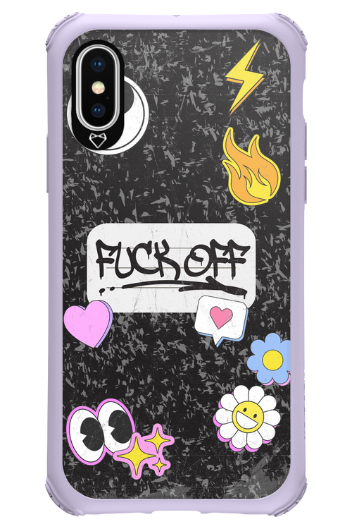 Fuck Off Case - Apple iPhone XS