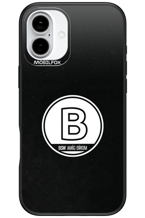Amig bírom Black - Apple iPhone 16 Plus