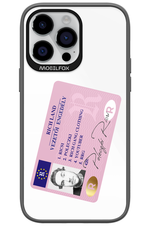 Vezetői engedély - Apple iPhone 14 Pro Max