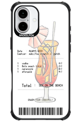 sex on the beach koktél - Apple iPhone 16 Plus