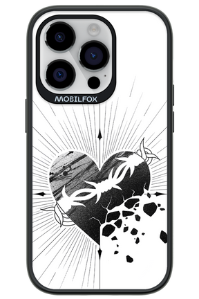 Fekete Szív - Apple iPhone 14 Pro