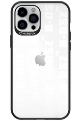 K-osz Transparent White - Apple iPhone 12 Pro Max