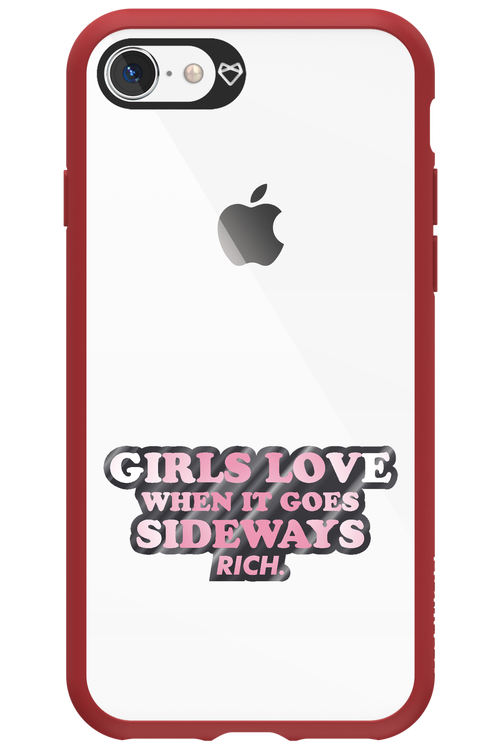 When it goes sideways - Apple iPhone 8