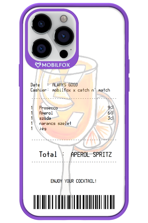 aperol spritz koktél - Apple iPhone 13 Pro Max
