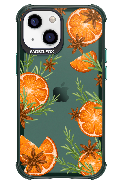 Orange With Star Anise - Apple iPhone 13 Mini