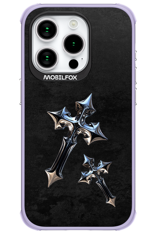 Chrome Crosses - Apple iPhone 15 Pro