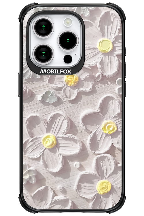 White Flowers - Apple iPhone 15 Pro