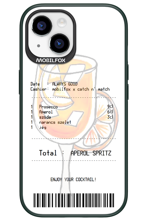 aperol spritz koktél - Apple iPhone 15