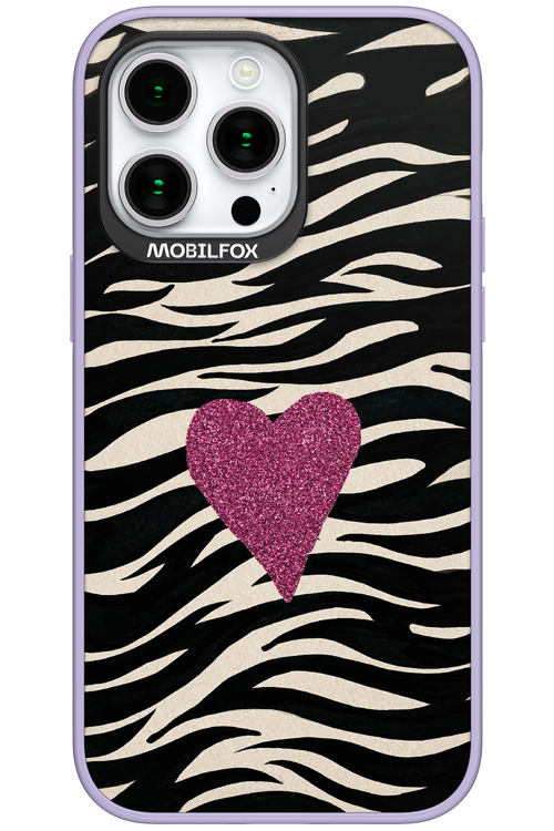 Zebra Heart 2.0 - Apple iPhone 15 Pro Max
