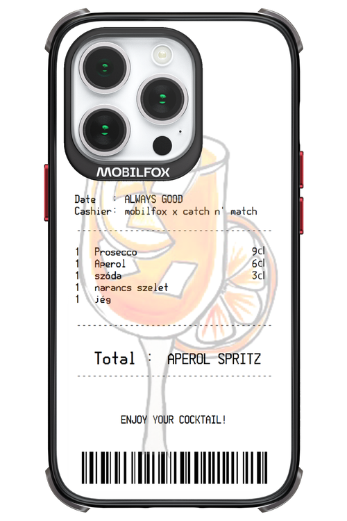 aperol spritz koktél - Apple iPhone 14 Pro