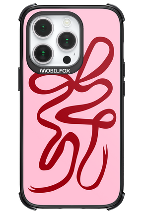 Burgundy Bow - Apple iPhone 14 Pro