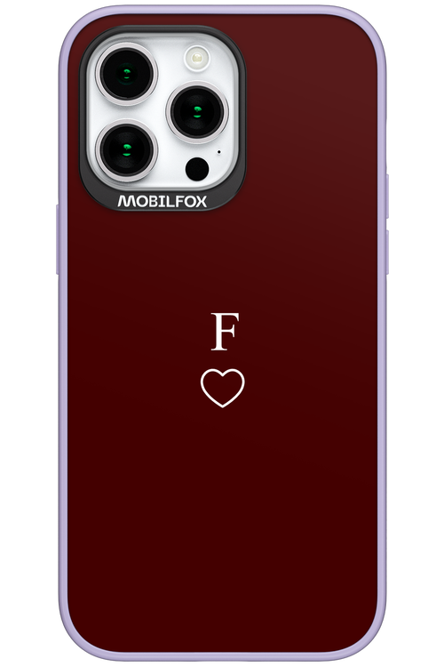 F Burgundia 2.0 - Apple iPhone 15 Pro Max