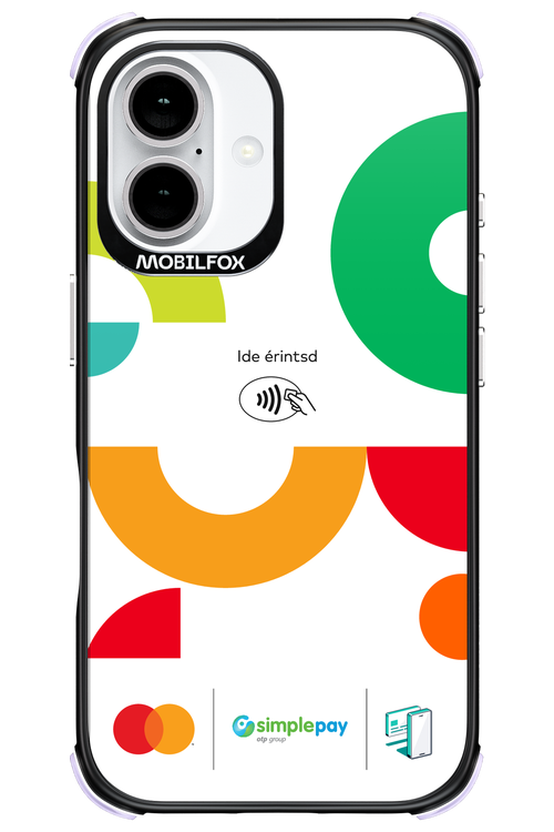 SimplePay White - Apple iPhone 16