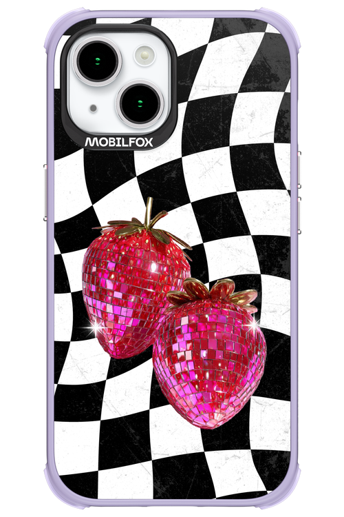 Disco Strawberry 2.0 - Apple iPhone 15