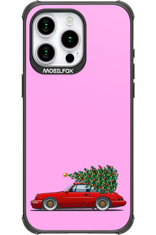 XMAS Car Pink - Apple iPhone 15 Pro Max