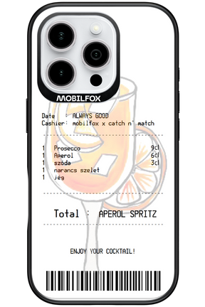 aperol spritz koktél - Apple iPhone 16 Pro
