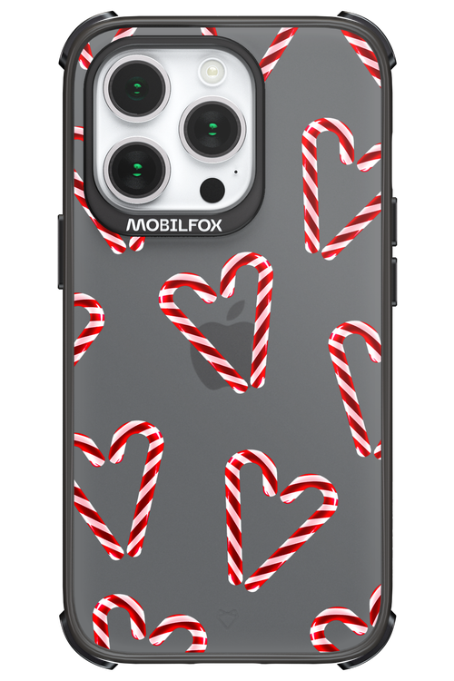 Candy Cane Hearts - Apple iPhone 14 Pro