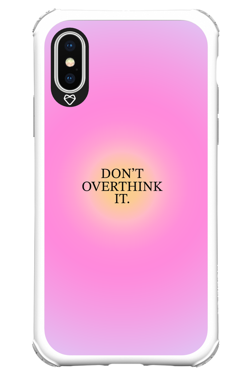 Don't Overthink It - Apple iPhone X