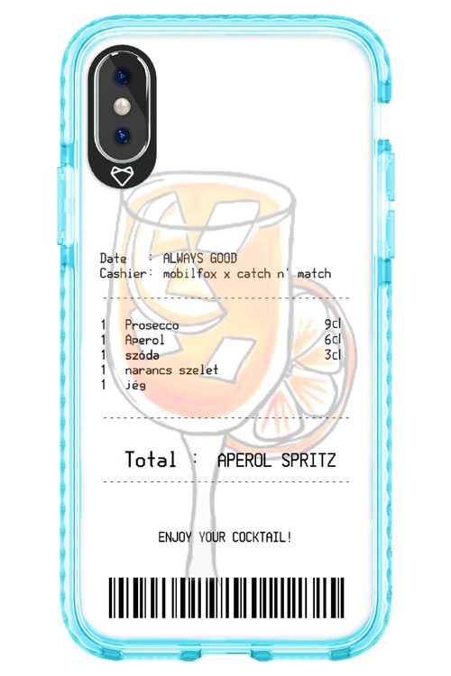 aperol spritz koktél - Apple iPhone X