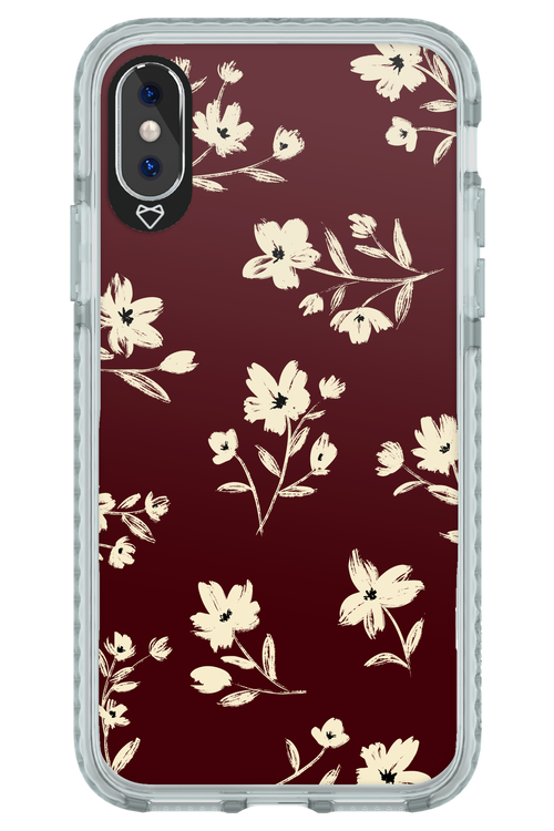 Bloom of Burgundy - Apple iPhone XS