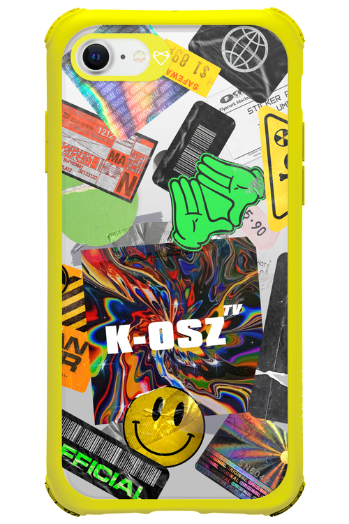 K-osz Sticker Transparent - Apple iPhone 7