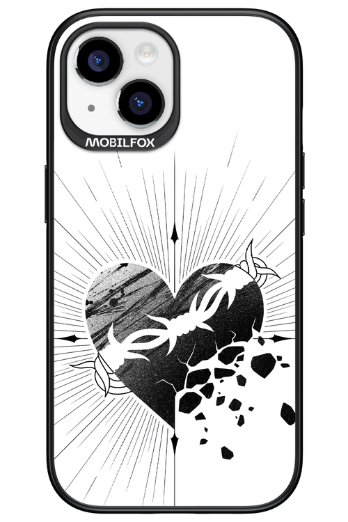 Fekete Szív 2.0 - Apple iPhone 15