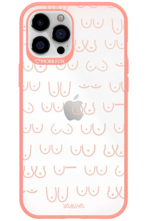 Boobies (Peach) - Apple iPhone 12 Pro Max